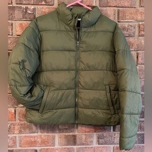 Time and Tru Dark Green Jacket